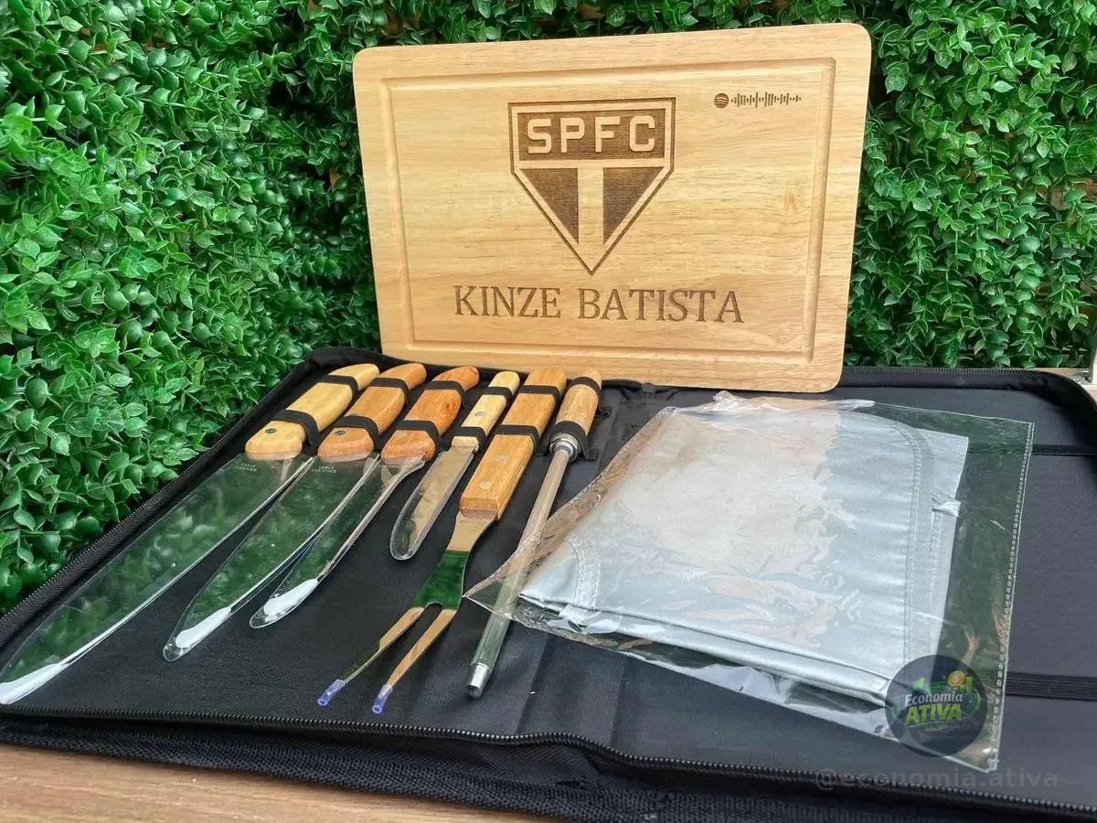 Kit Churrasco Personalizado 8 Peças