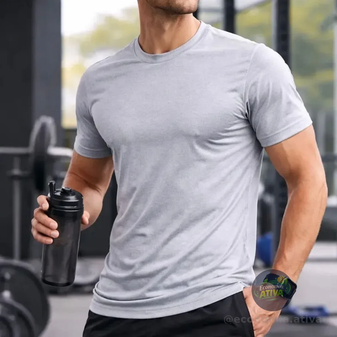 Kit 5 Camisetas Tech Dry Fit  Moda Veronz Variado Gg