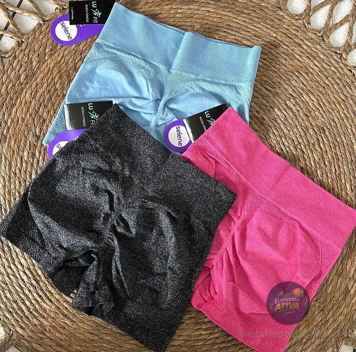 Short Empina Levanta Bumbum Selene (4 cores)