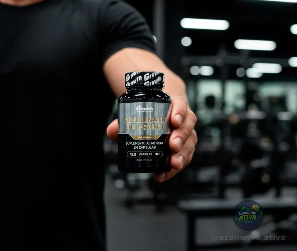 Picolinato De Cromo 120 Cáps. Growth Supplements