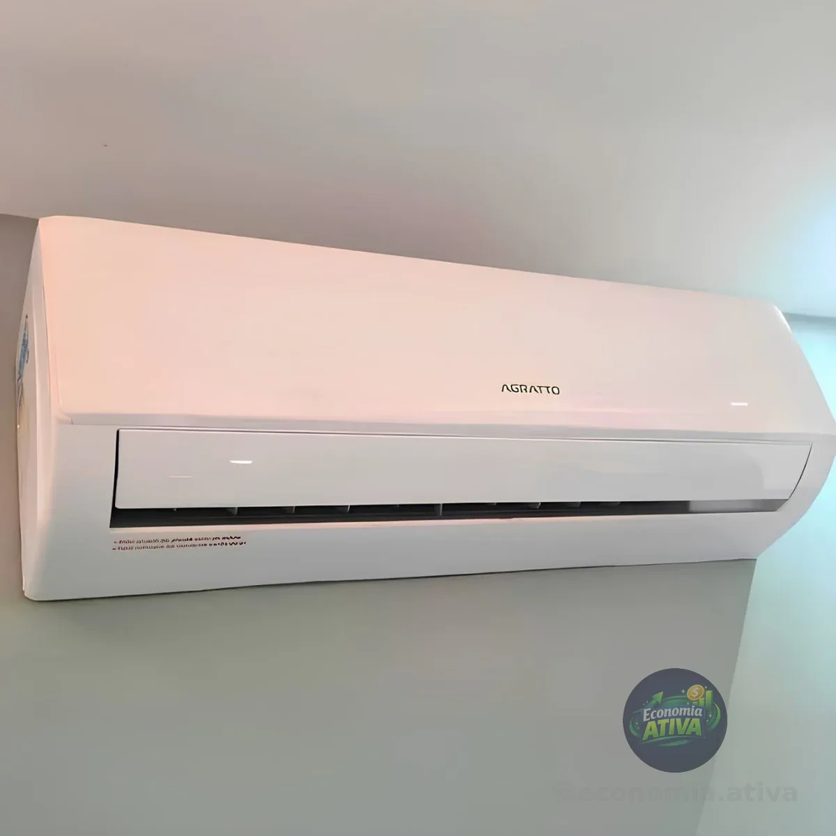 Ar Condicionado Split Hi Wall Agratto Zen Top Inverter 12.000 Btus