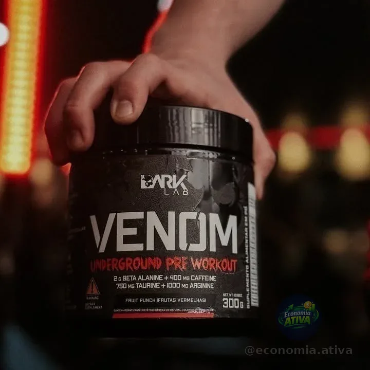 Pré-Treino Dark Lab Venom Underground 300g
