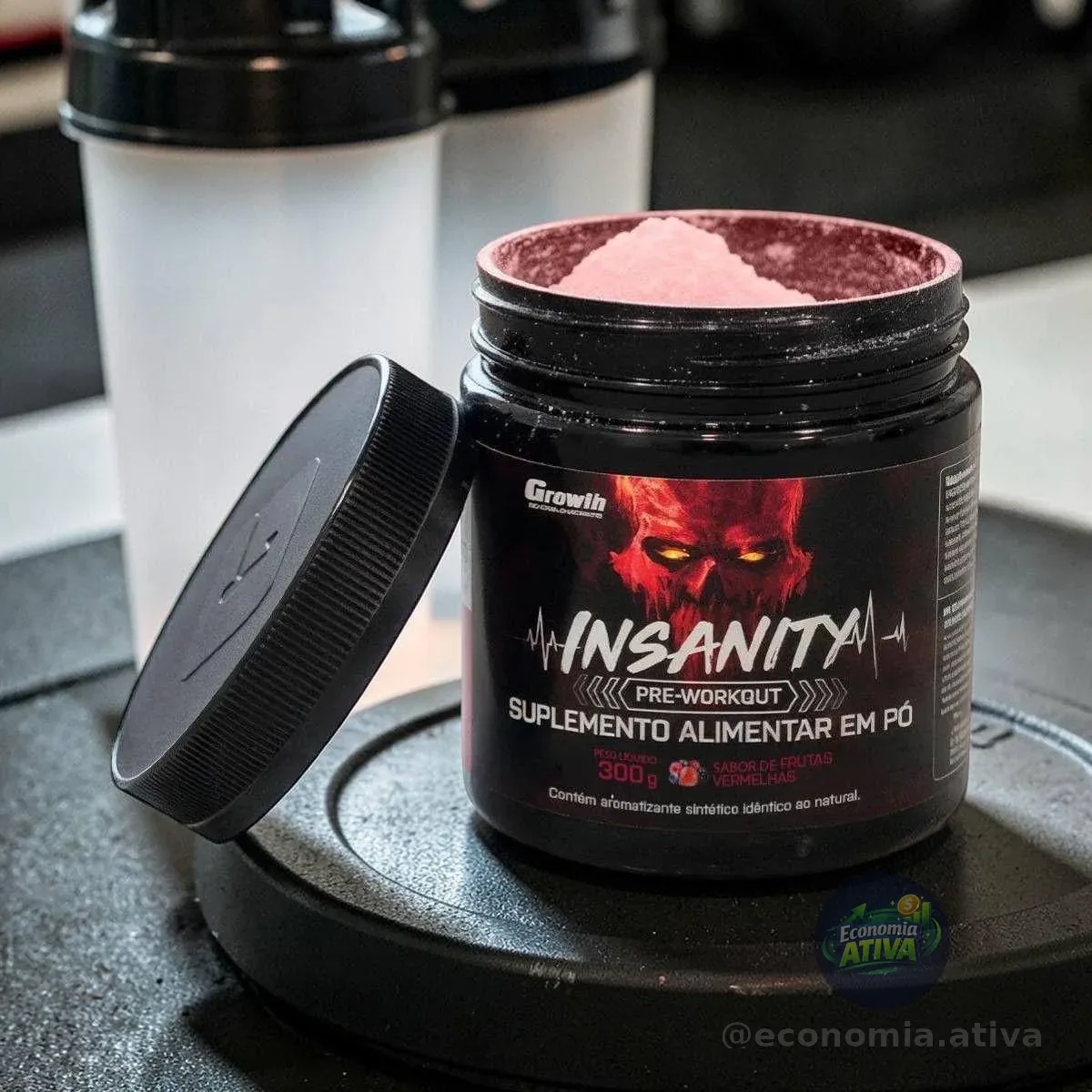 Pré-treino Insanity 300g Growth Supplements