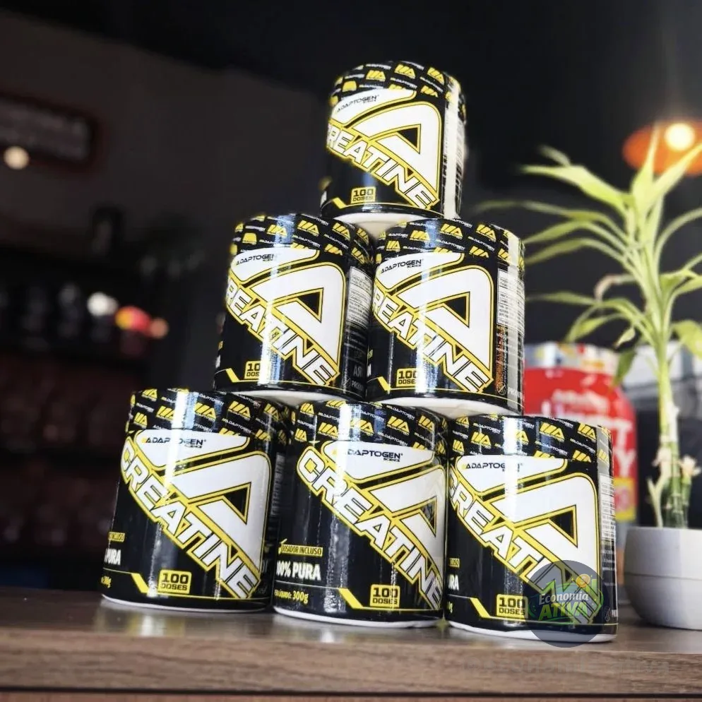 Creatina 100% Pura 300g Adaptogen Science