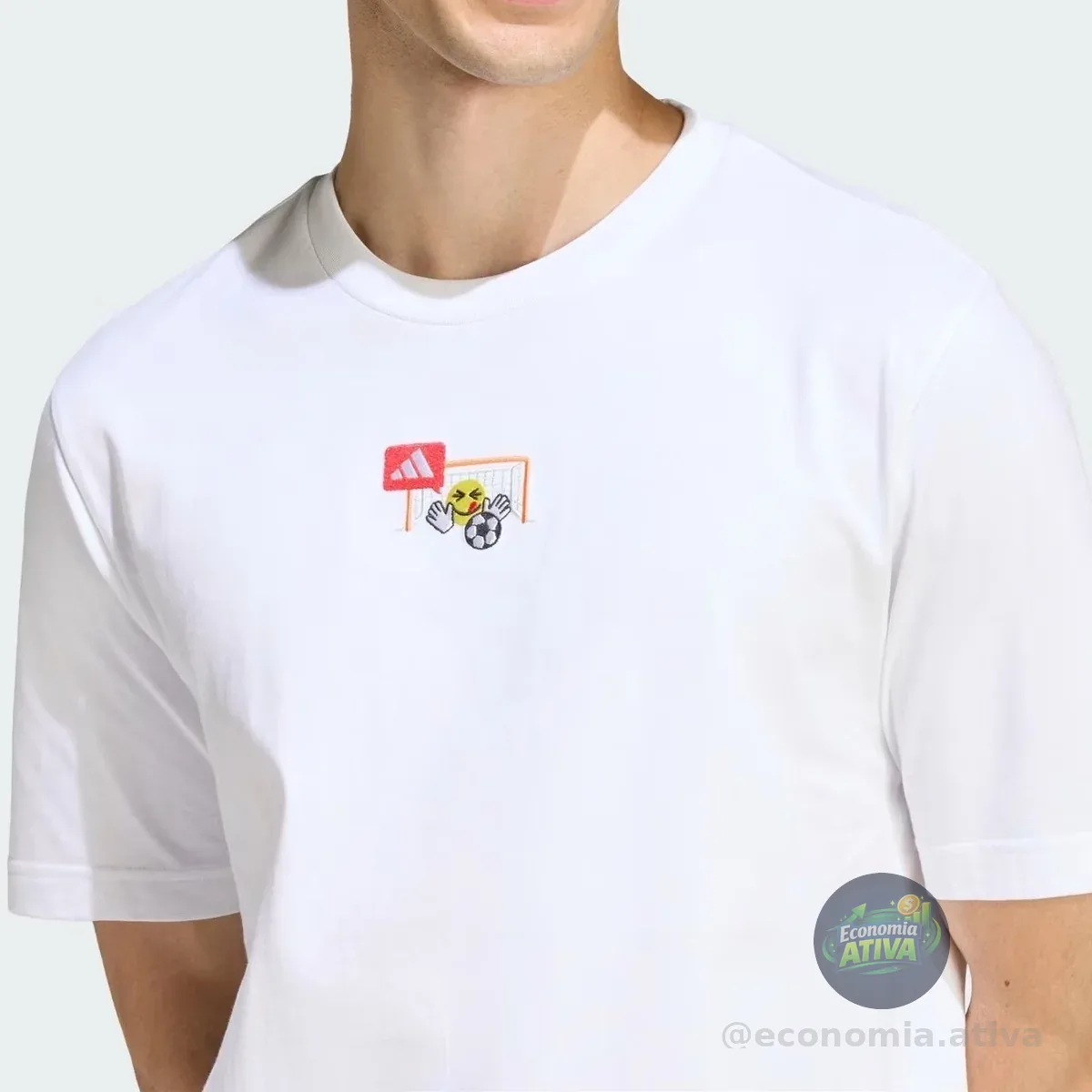 Camiseta Adidas Mini Ftb T Masculina