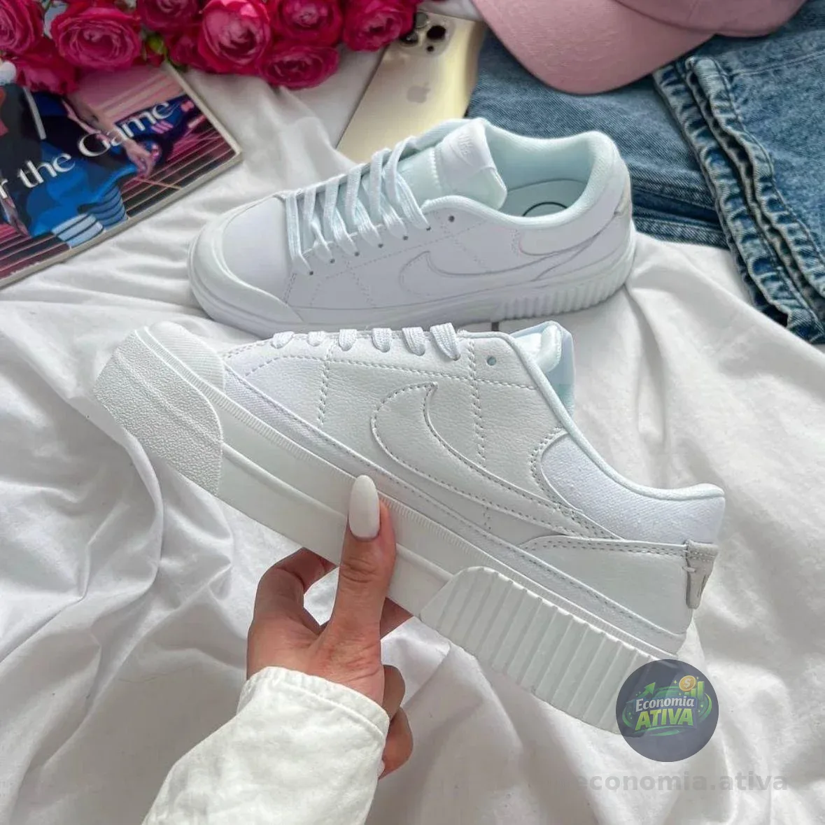 Tênis Nike Court Legacy Lift Feminino