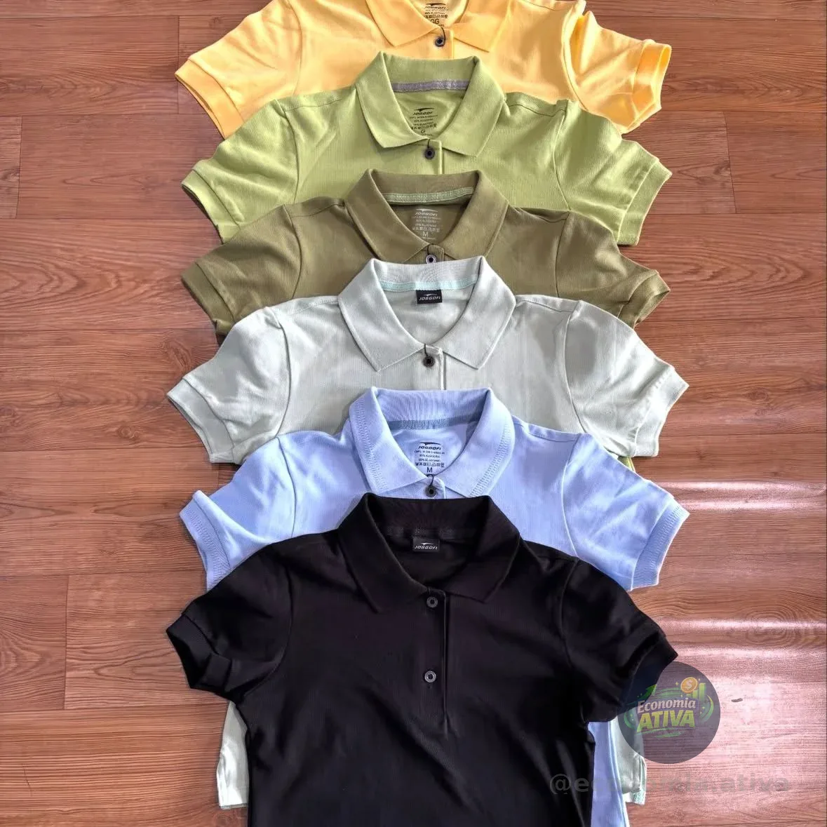 Camisa Gola Polo Feminina Básica