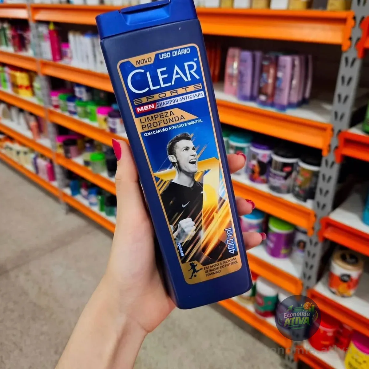 Clear Sports Men Shampoo Anticaspa 400ml