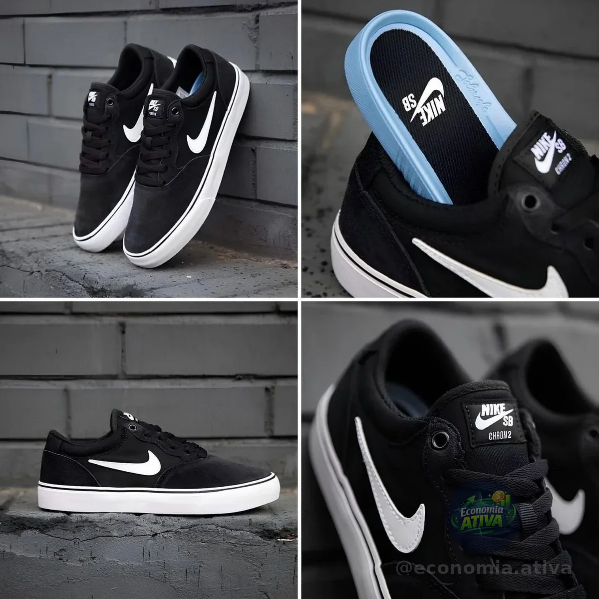 Tênis Nike SB Chron 2 Canvas Unissex