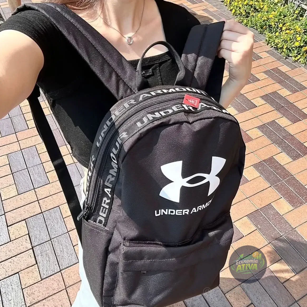 Mochila De Treino Unissex Under Armour Loudon Cor Preto