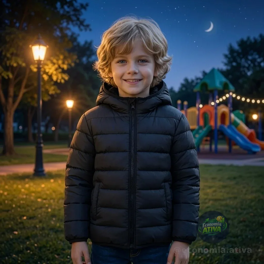 Jaqueta Puffer Infantil