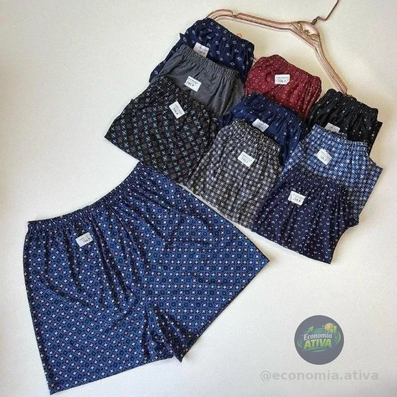 Kit 3 Samba Canção De Liganete Pijama