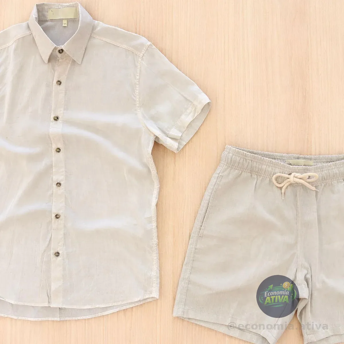 Conjunto Masculino Linho Mauricinho