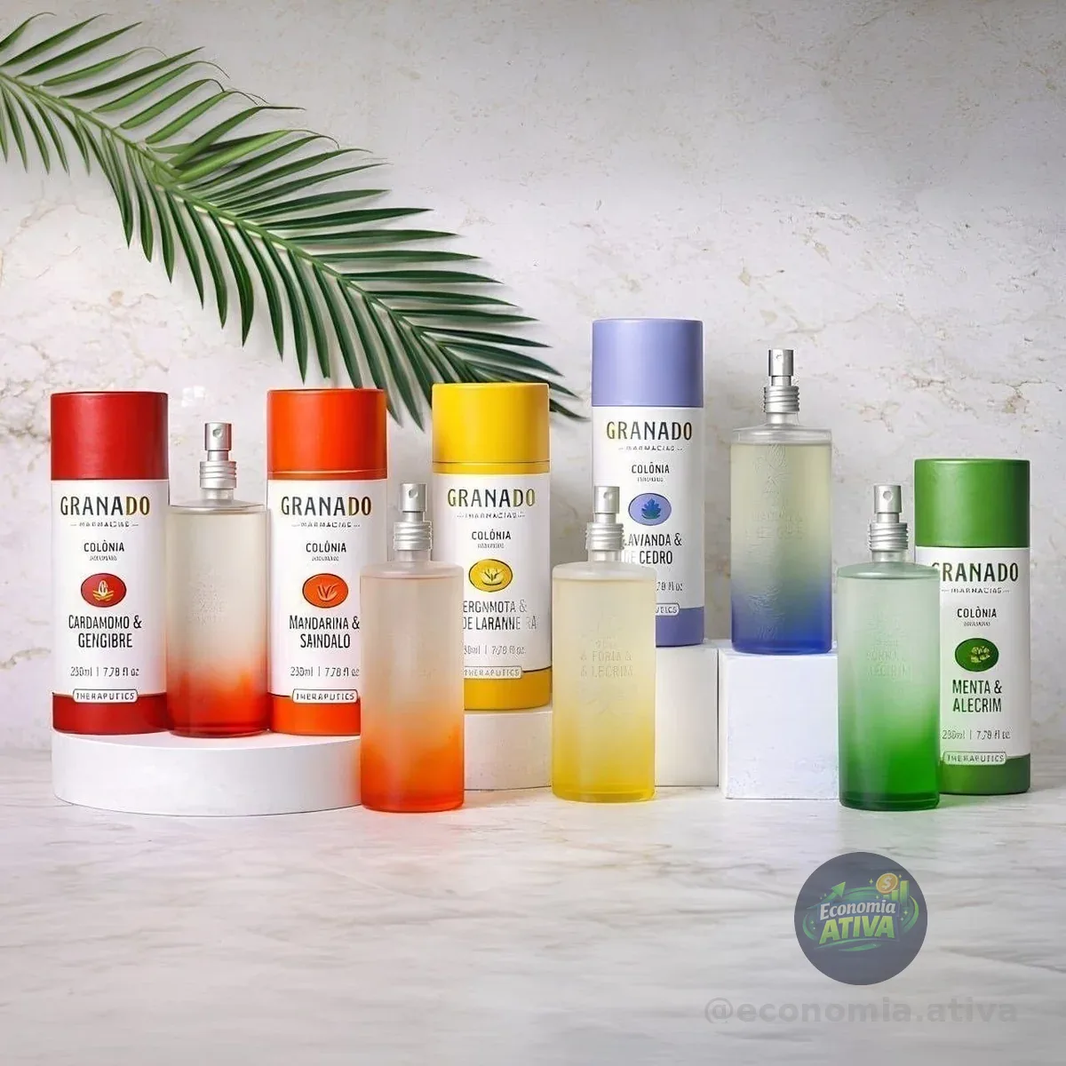 Granado Colônia Terrapeutics, Cardamomo E Gengibre, 230ml