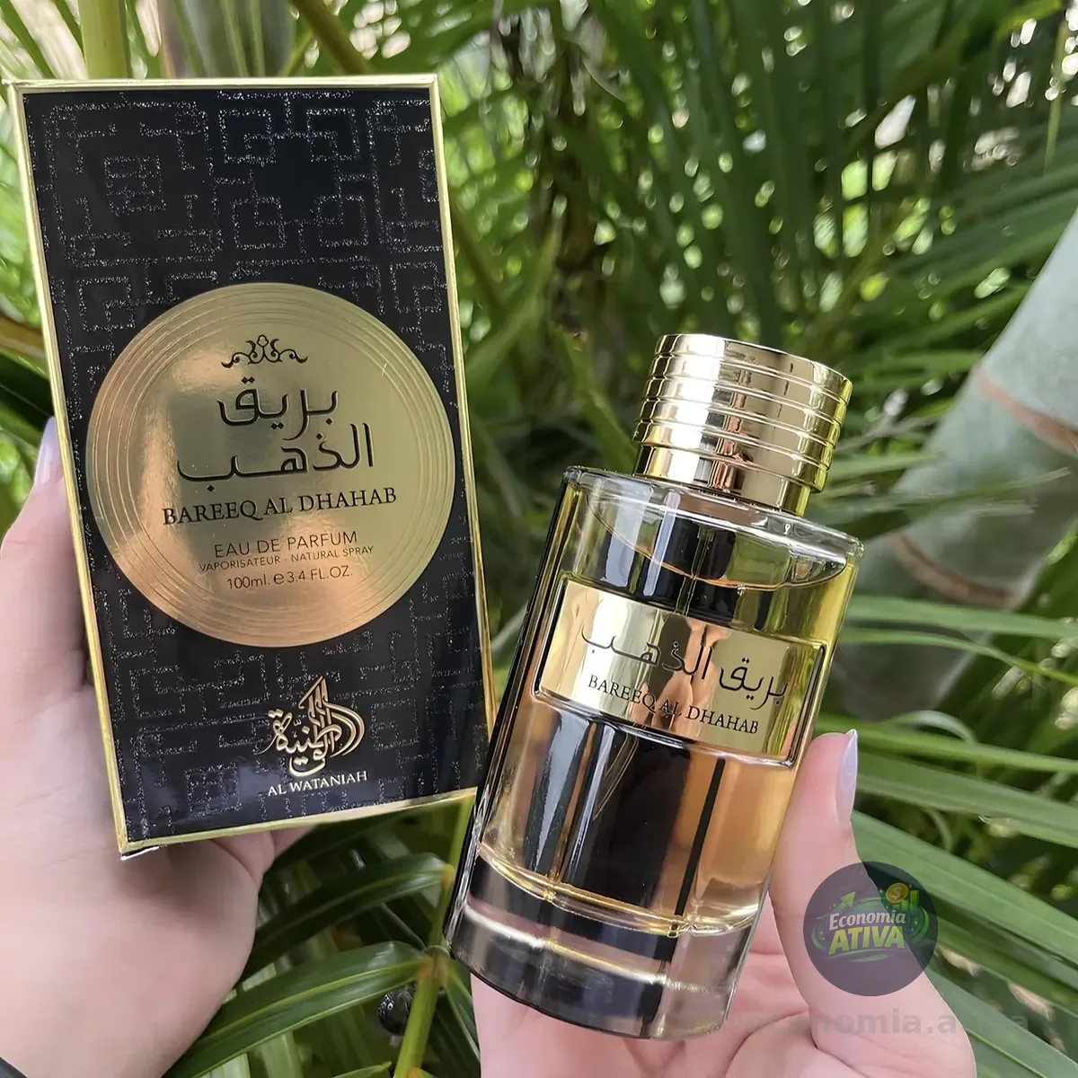 Perfume Árabe Al Wataniah Bareeq Al Dhahab 100ml Eau De Parf