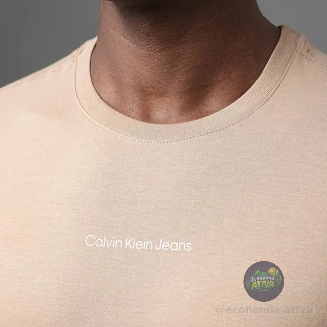 Camiseta Calvin Klein Casual Masculina