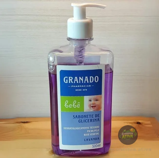 Granado Sabonete Líquido Bebê, Lavanda, 500ml