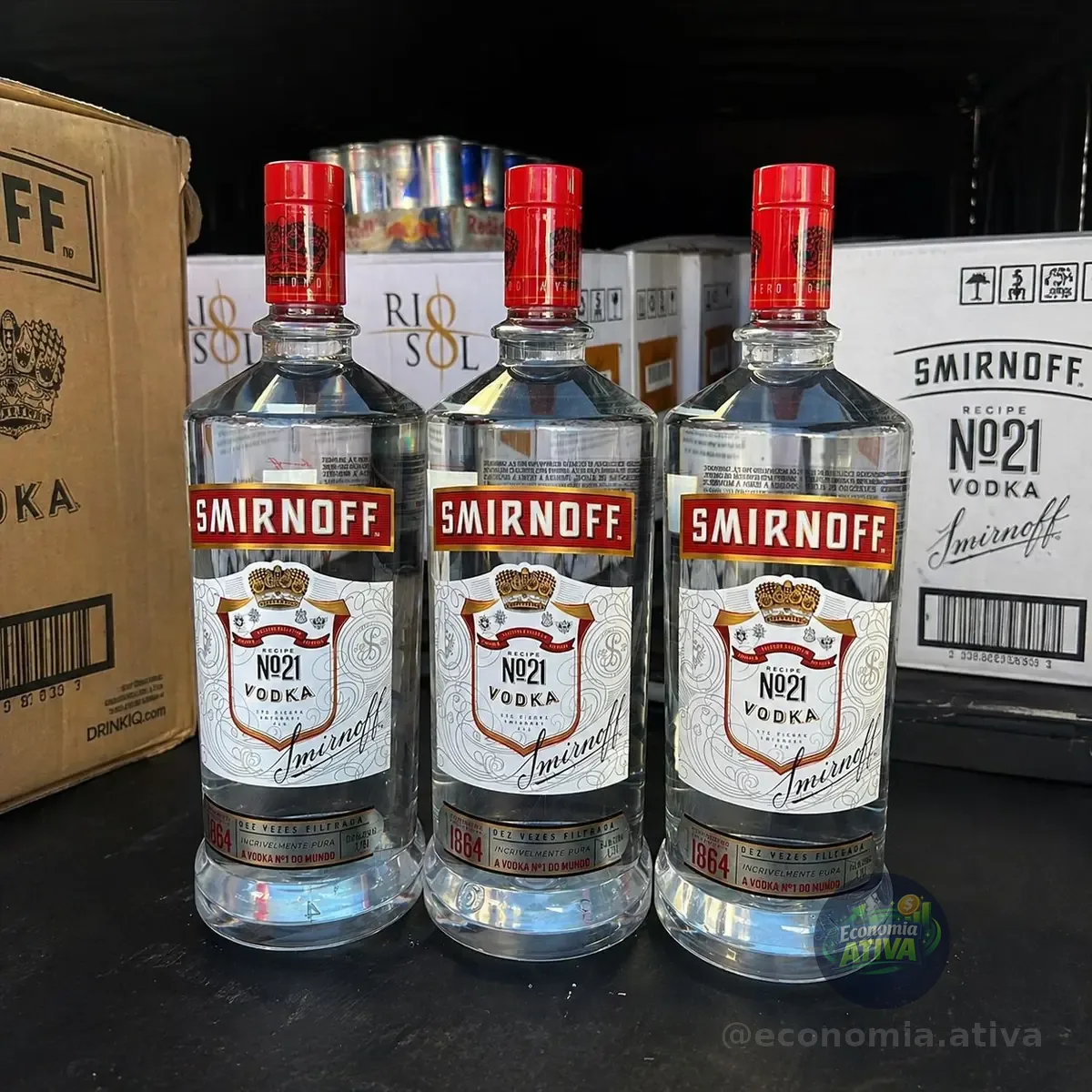 Vodka Smirnoff 1,75L