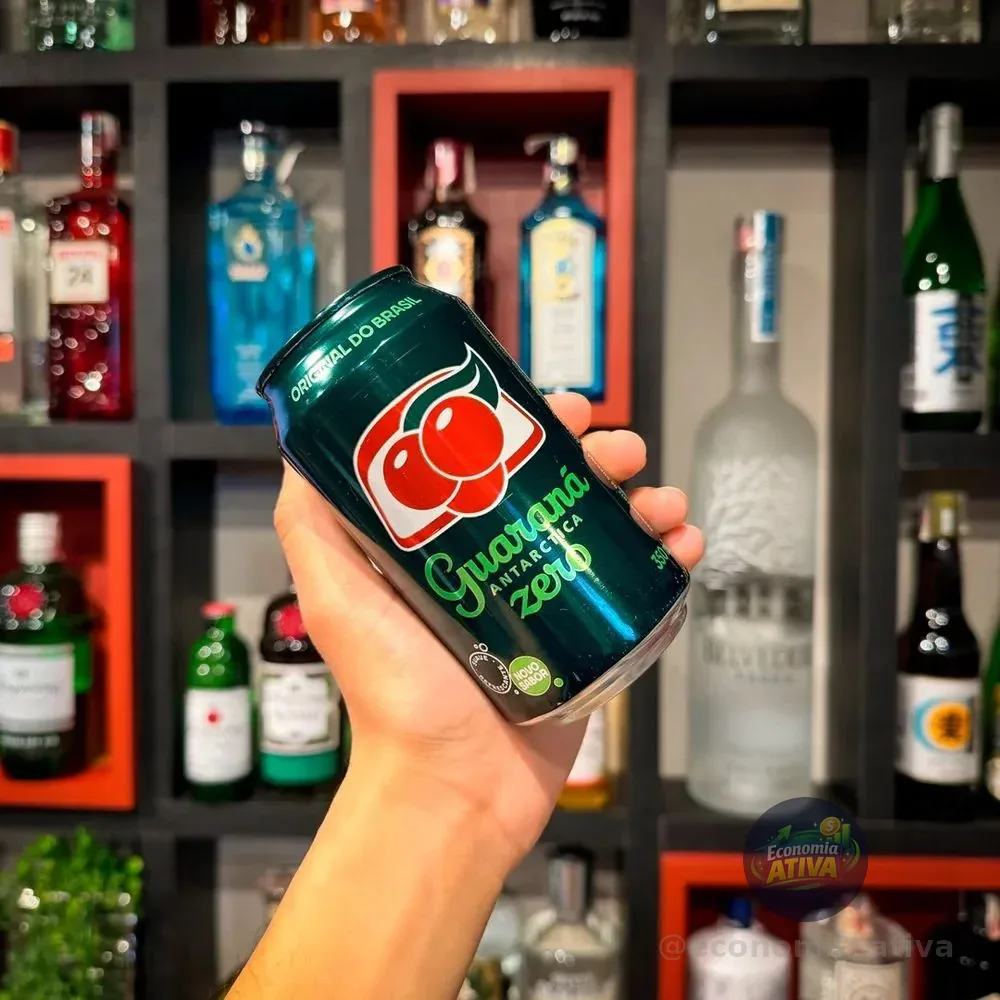 Guaraná Antarctica Diet Lata 12 Unidades De 350Ml