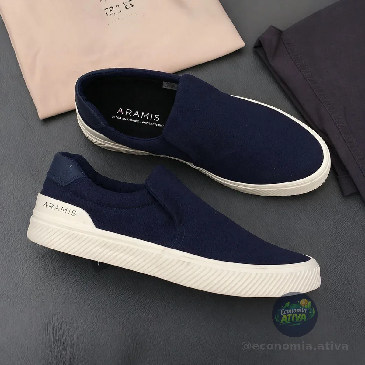 Tênis Slip On Aramis Daily Slip