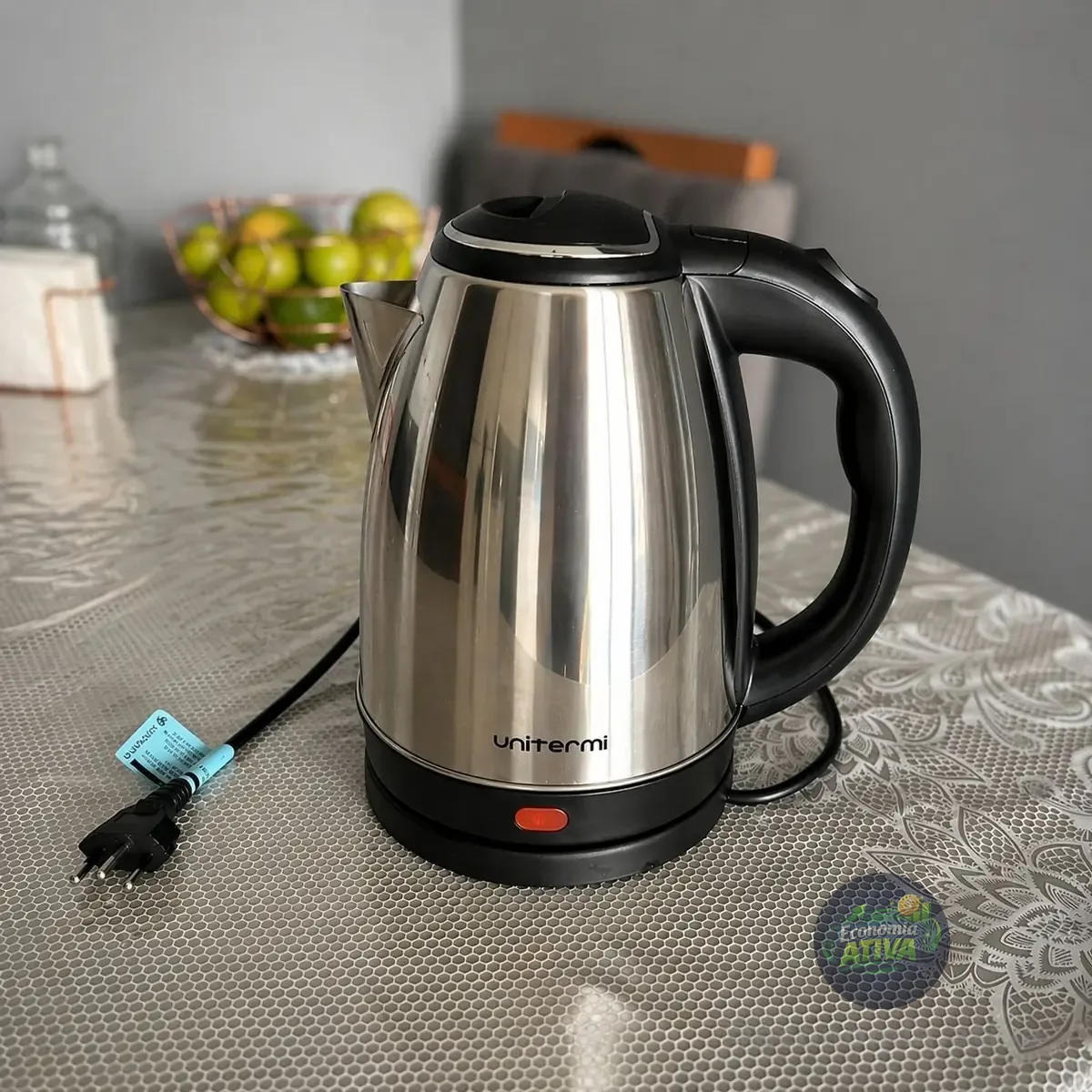 Chaleira Elétrica 1,8L 1200W Unitermi
