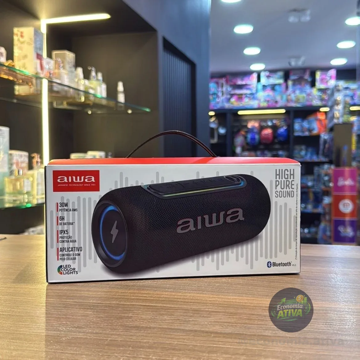Caixa de Som Speaker AIWA