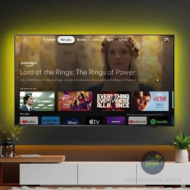 PHILIPS, Smart TV Ambilight 55” 4K