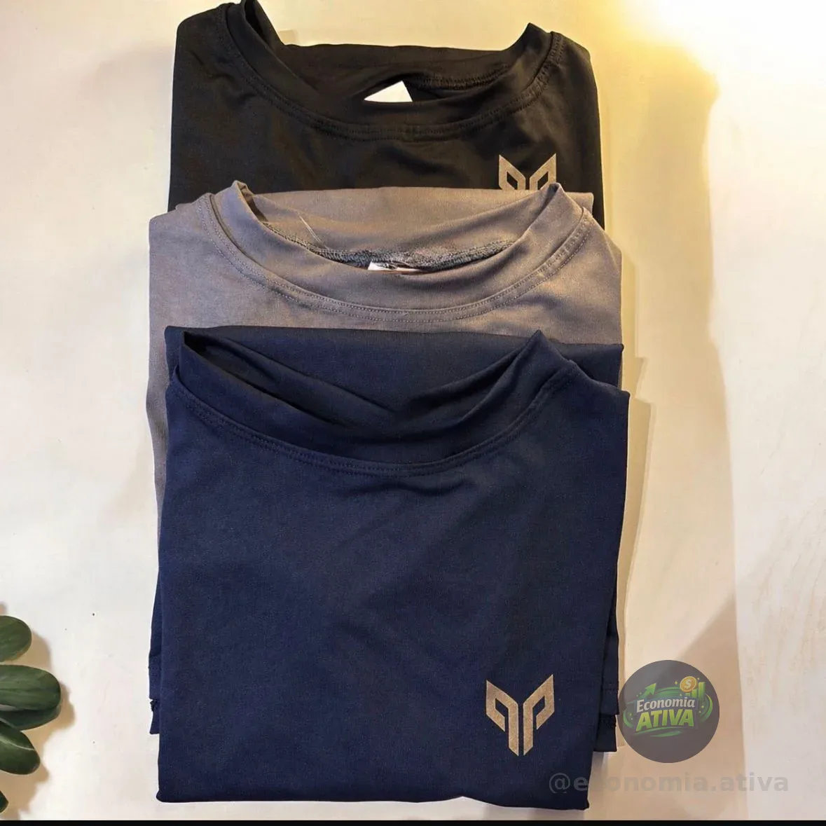 Kit 3 Camisetas Térmicas Masculina Uv50