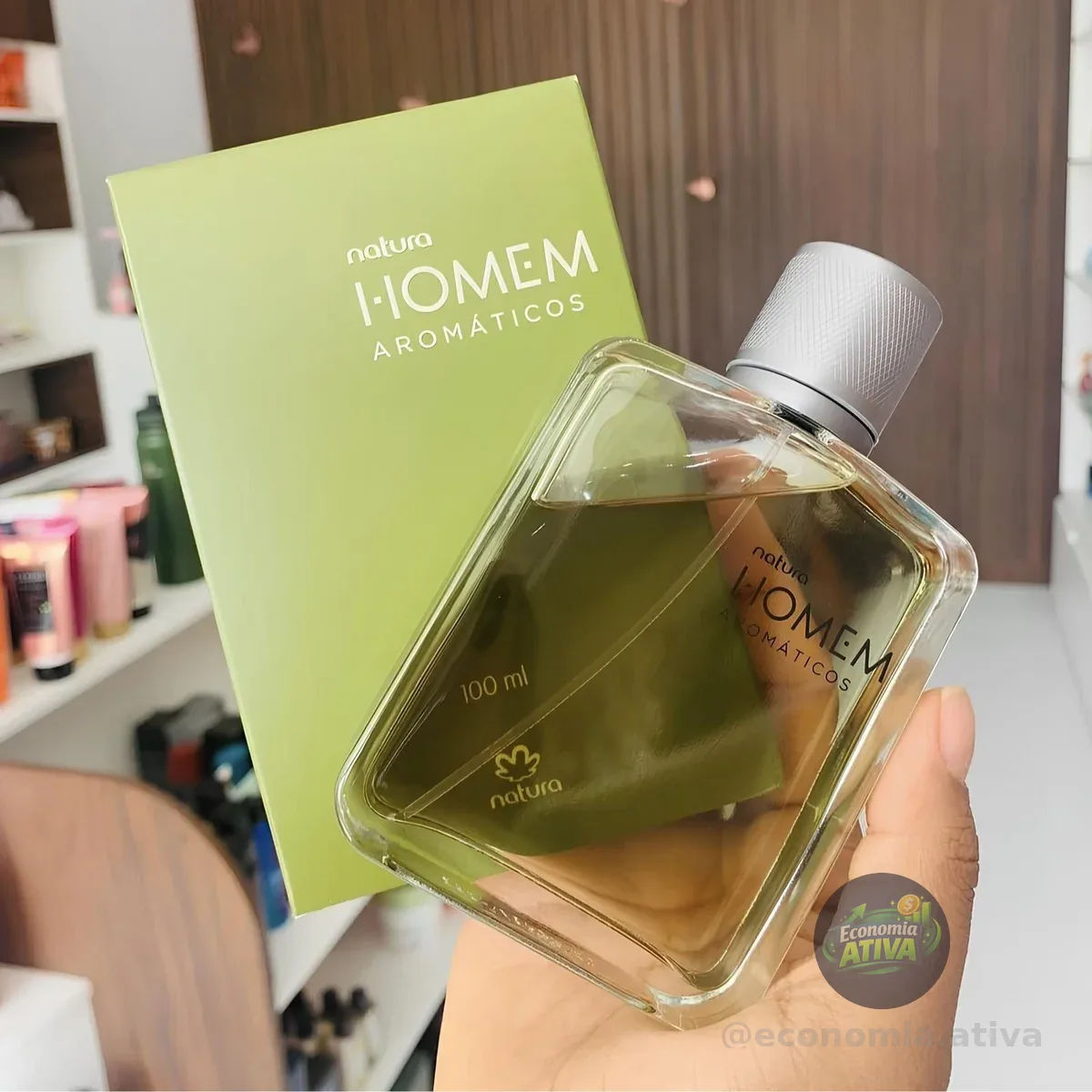 Natura Homem Aromáticos Deo Colônia 100 Ml