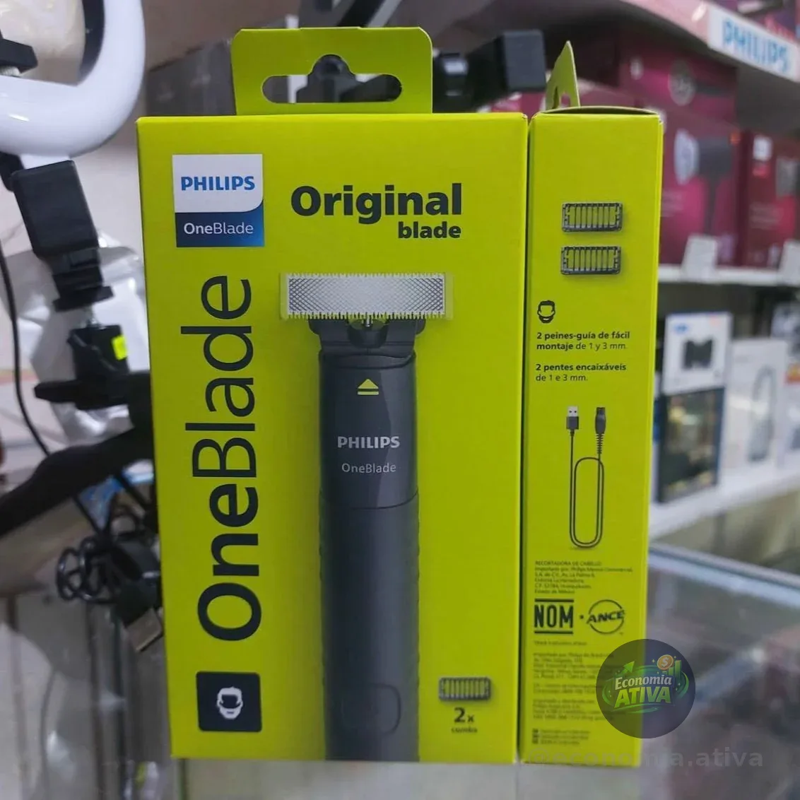 Aparador e Raspador Philips Oneblade