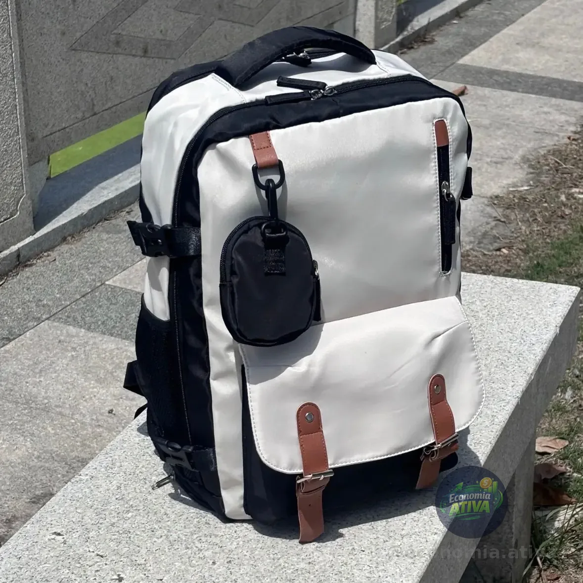 Mochila Viagem Executiva Grande Impermeável Notebook