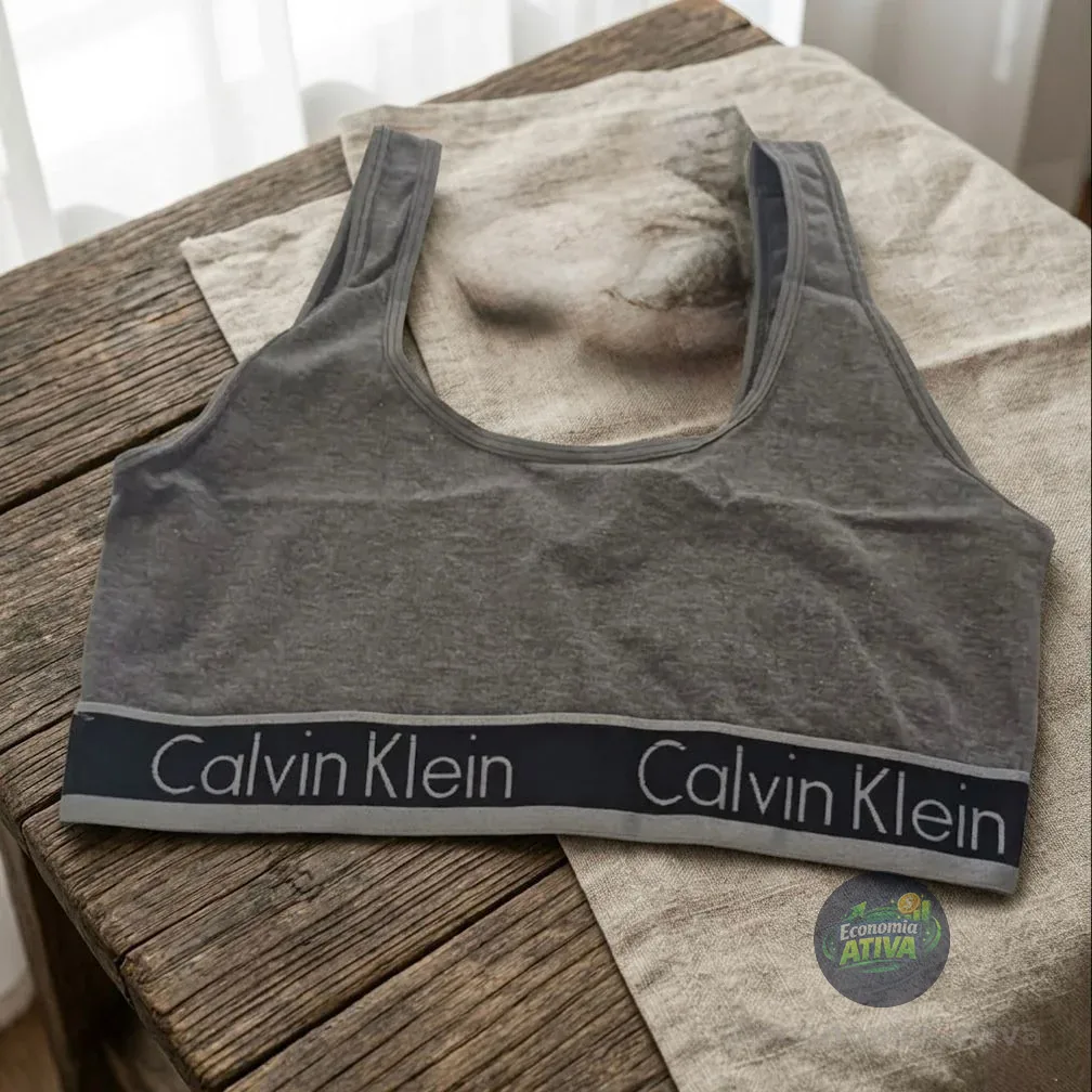 Top Regata Fitness Academia Cotton Calvin Klein (3 cores)