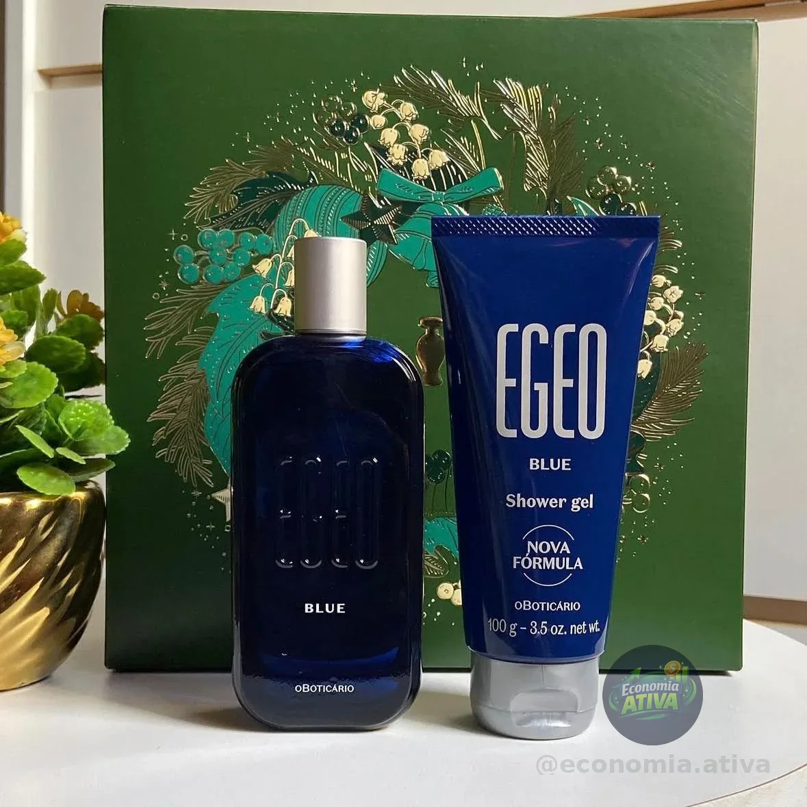 O Boticário Kit Presente Egeo Blue