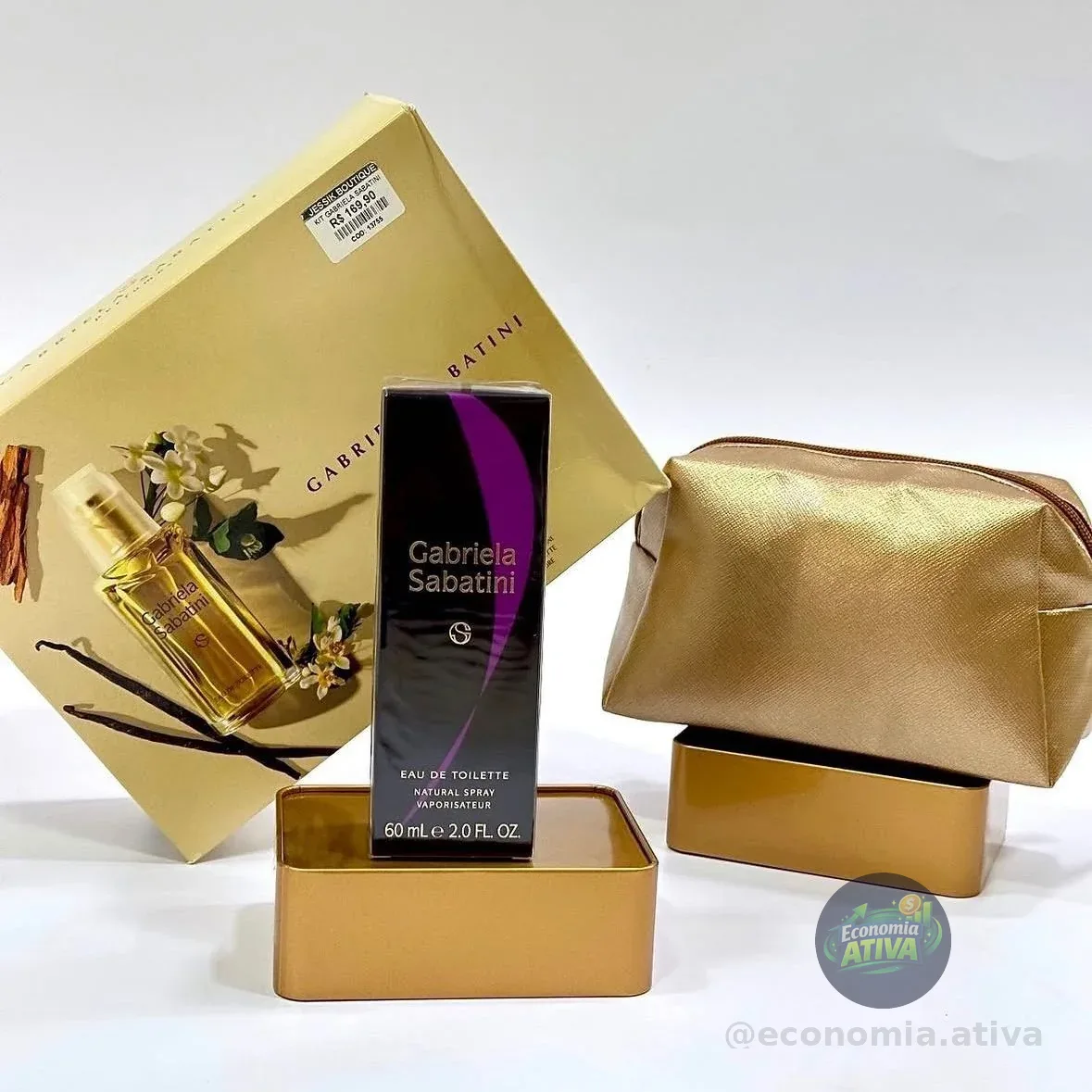 Perfume Gabriela Sabatini Eau De Toilette 30ml + Nécessaire