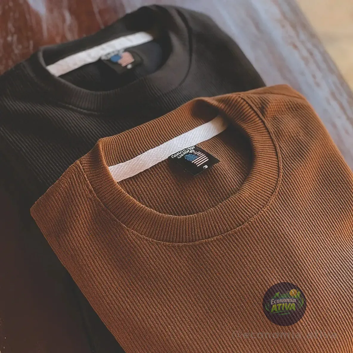 Kit 2 Camisetas Oversized Masculina Texturizado Premium