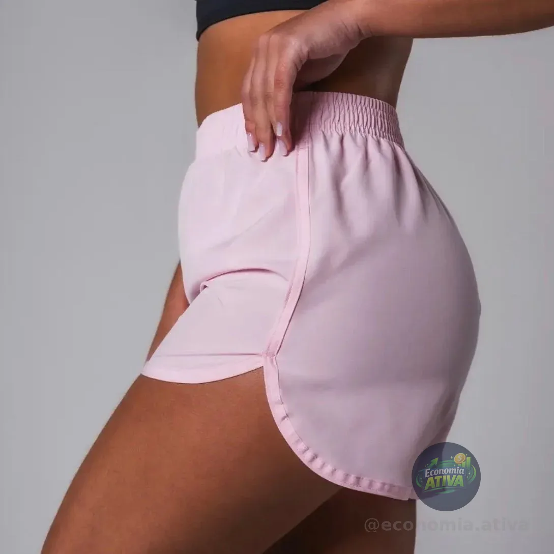 Shorts Feminino Tactel (5 cores)