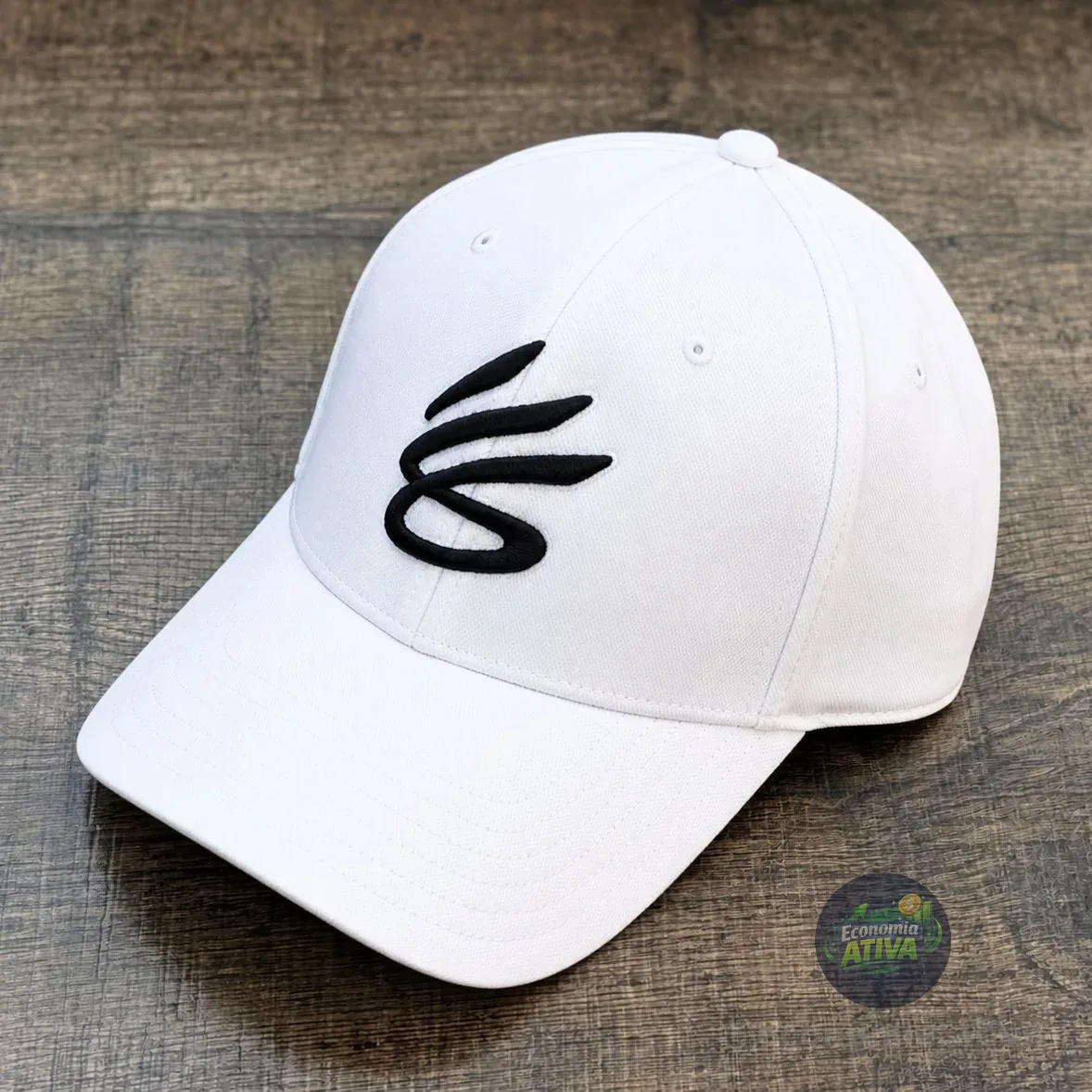 Boné Masculino Under Armour Curry Snapback Branco