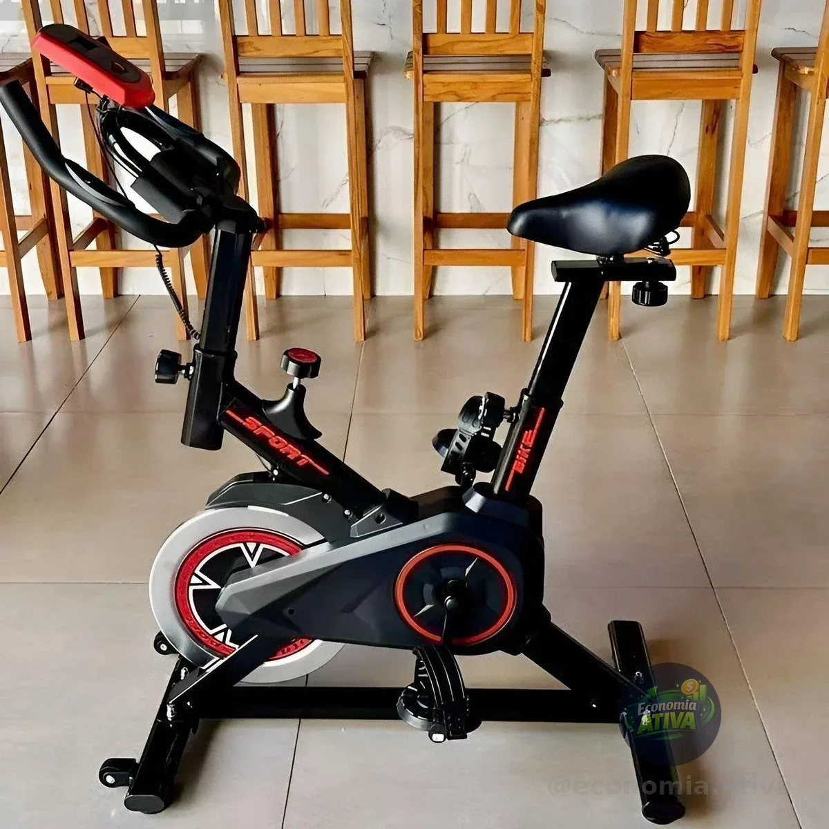 Bicicleta Bike Ergométrica Spinning Fitness Cardio Academia