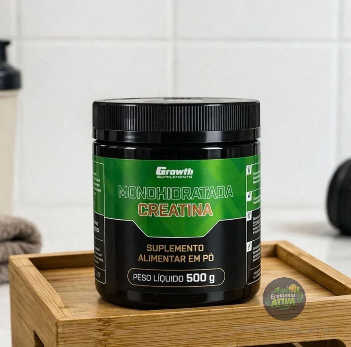 Creatina Monohidratada 500g Growth Supplements
