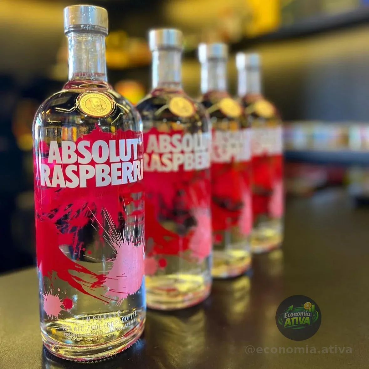 Vodka Absolut Raspberri - 750 ml