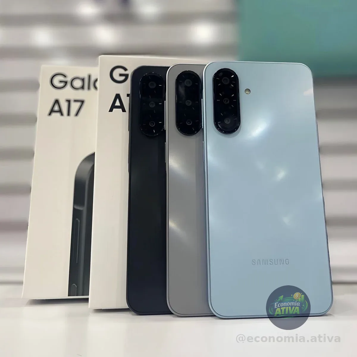 Celular Samsung Galaxy A17 Com Ia, 128gb, 4gb
