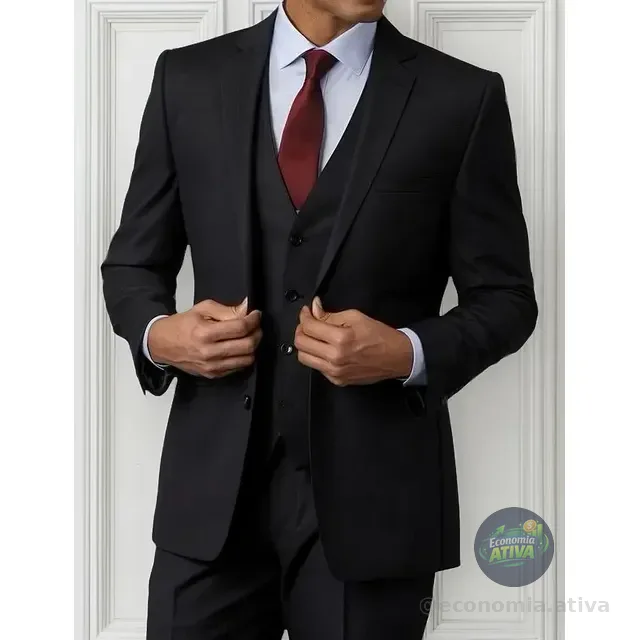 Terno Slim Masculino - Look Tendencia 2022 Corte Italiano