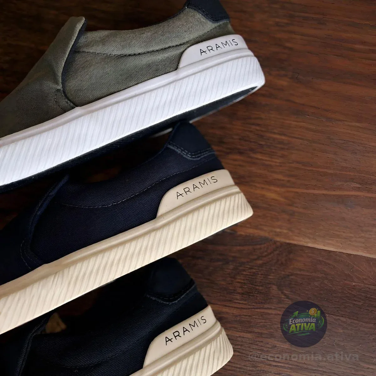 Tênis Masculino Casual Aramis Daily Slip Confortável Moderno