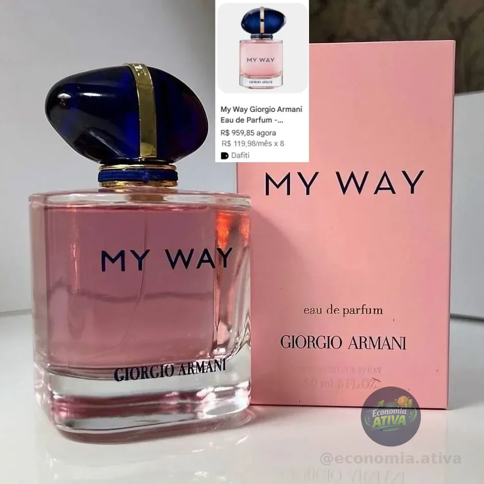 Armani Beauty Perfume Feminino My Way Eau De Parfum, Refilável 90ml