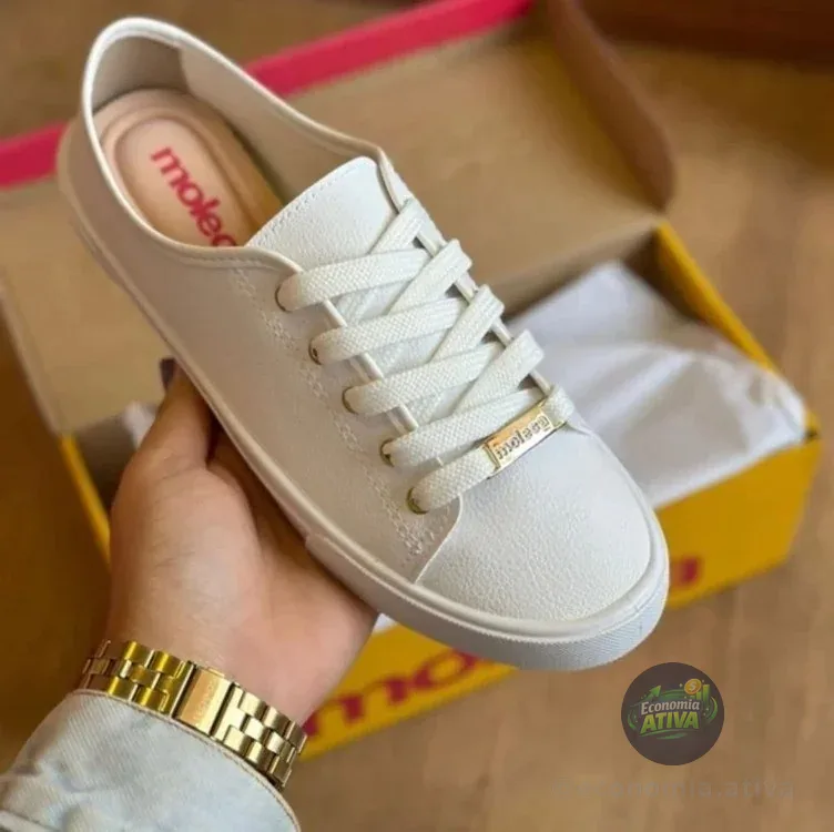 Tênis Moleca Feminino Casual Original Confortável Moda Dia