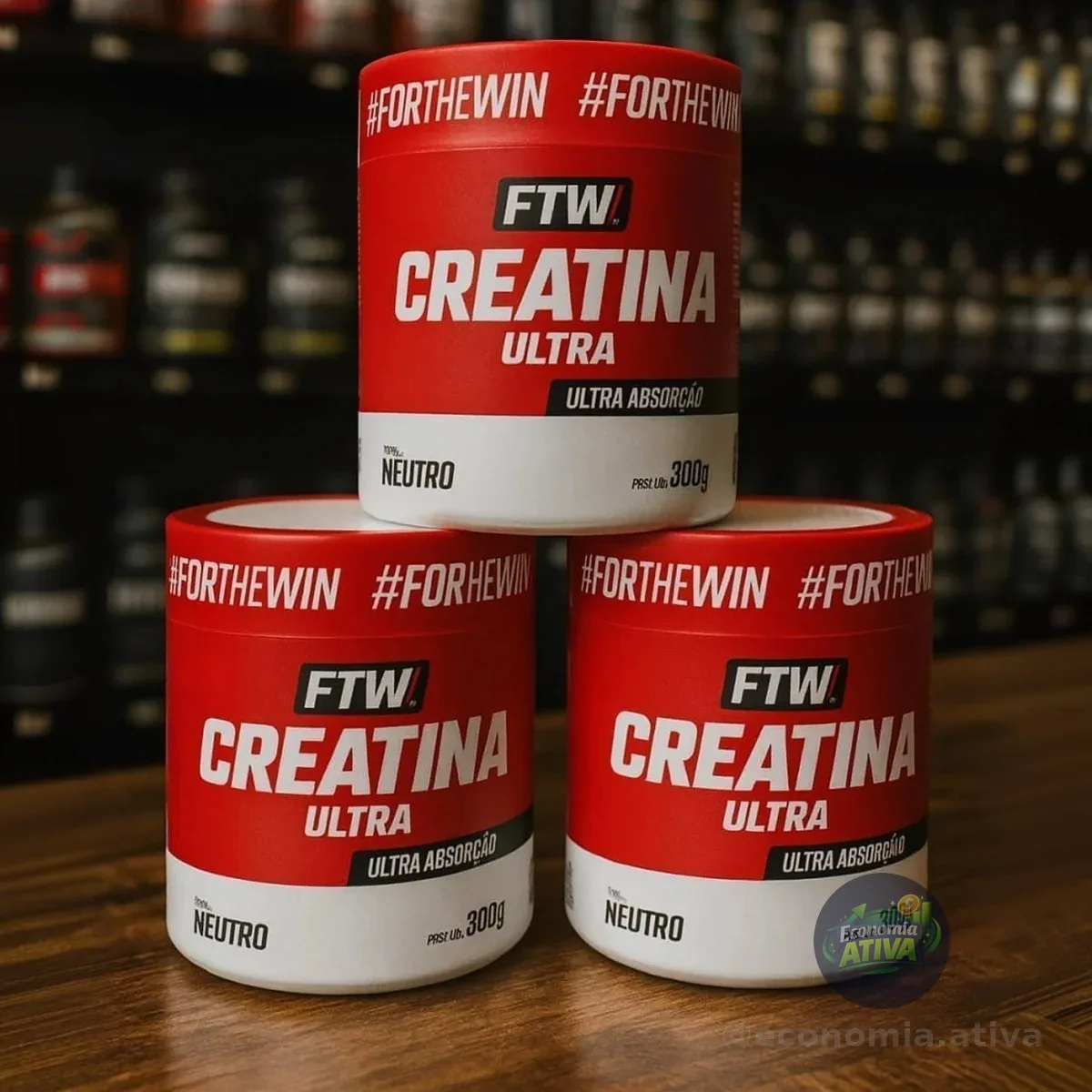 Creatina Ultra 300g Pote - Ftw Sem Sabor