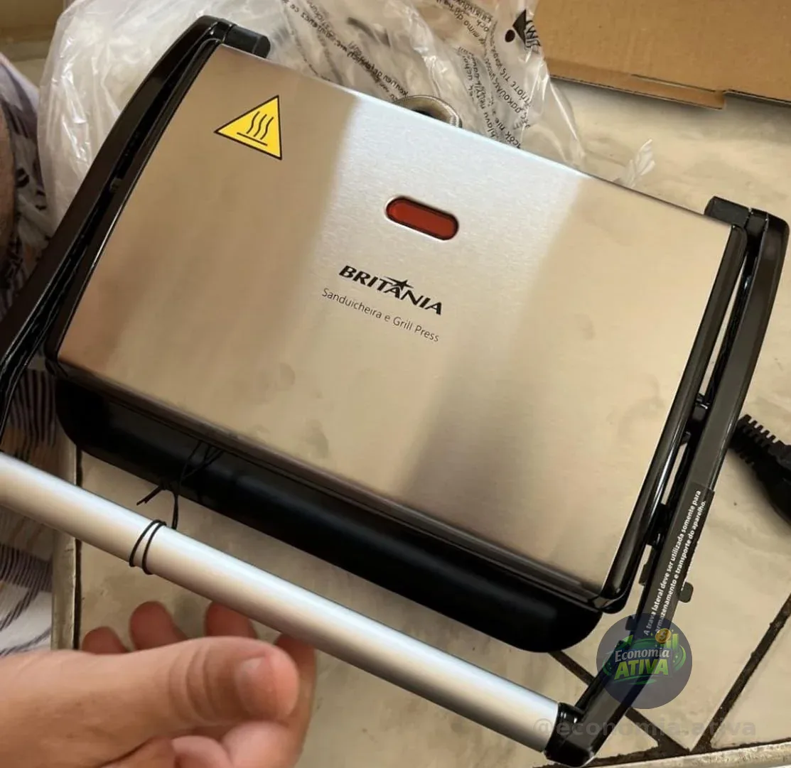 Britânia SANDUICHEIRA E GRILL PRESS 127V, BGR27I