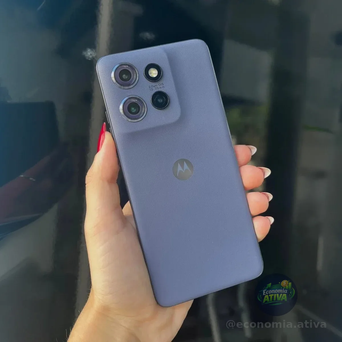 Smartphone Motorola Edge 60 Neo 5g - 256gb 24gb (12gb Ram + 12gb Ram Boost) 50mp Sony Camera Moto Ai E Tela 1.5k Super Hd - Cinza