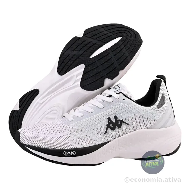 Tênis Kappa Pulse  Academia Corrida Caminhada Original