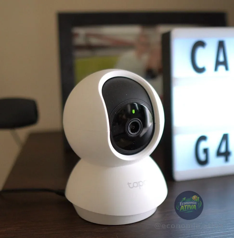 Tp-link Tapo C200 Câmera De Segurança Wifi 1080p 360° Pan/tilt Branco